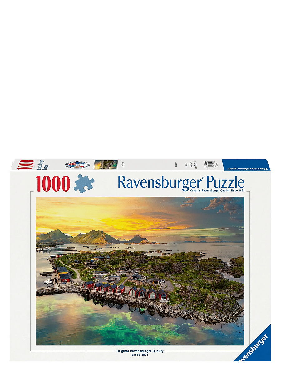 Ravensburger - Lofoten, Norway 1000p - klassísk púsl - multi coloured - 0