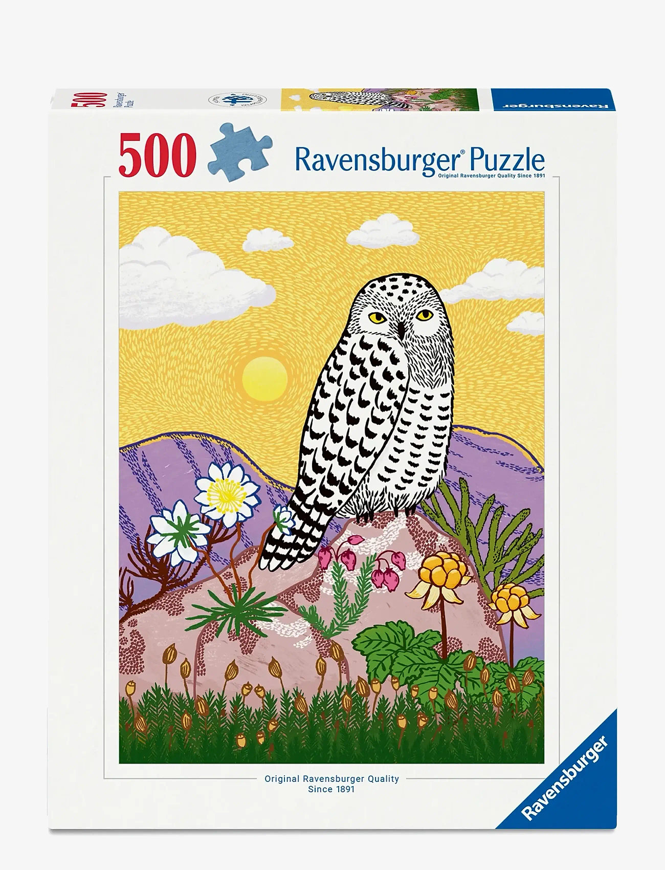 Ravensburger - Snowy Owl, 500p - klassiska pussel - multi coloured - 0