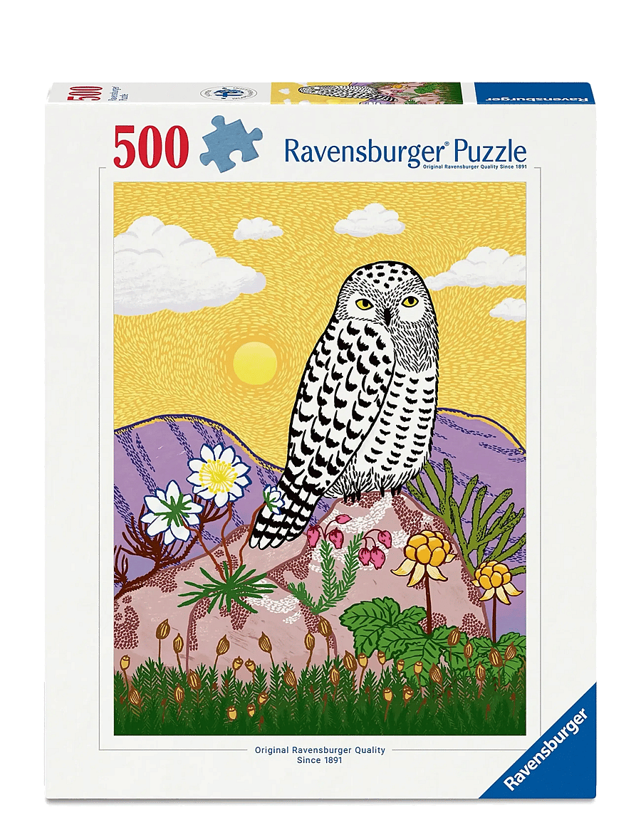 Ravensburger - Snowy Owl, 500p - klassiska pussel - multi coloured - 0