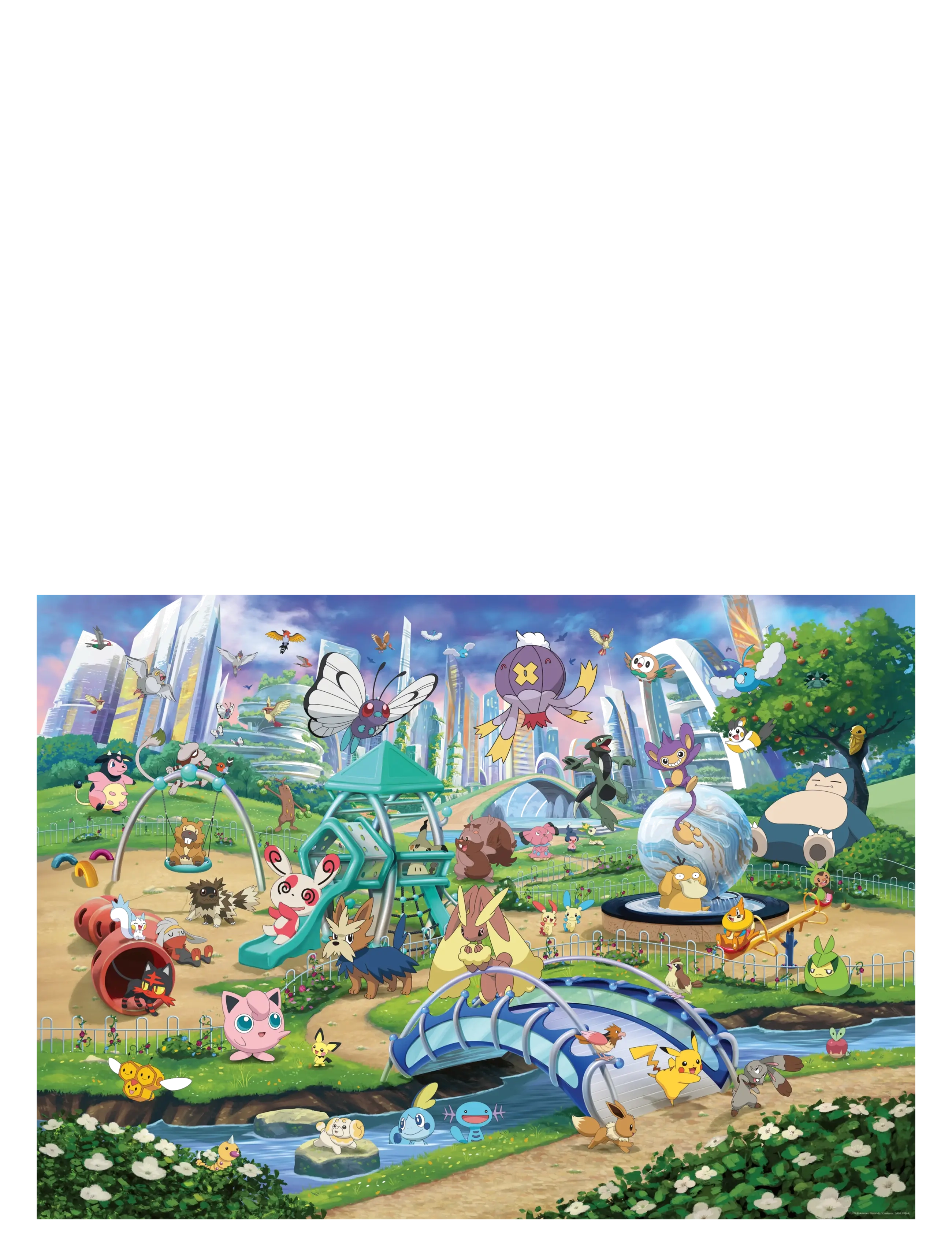 Ravensburger - Pokémon Breakout 1 WT 1000p - klassiske puslespil - multi coloured - 1