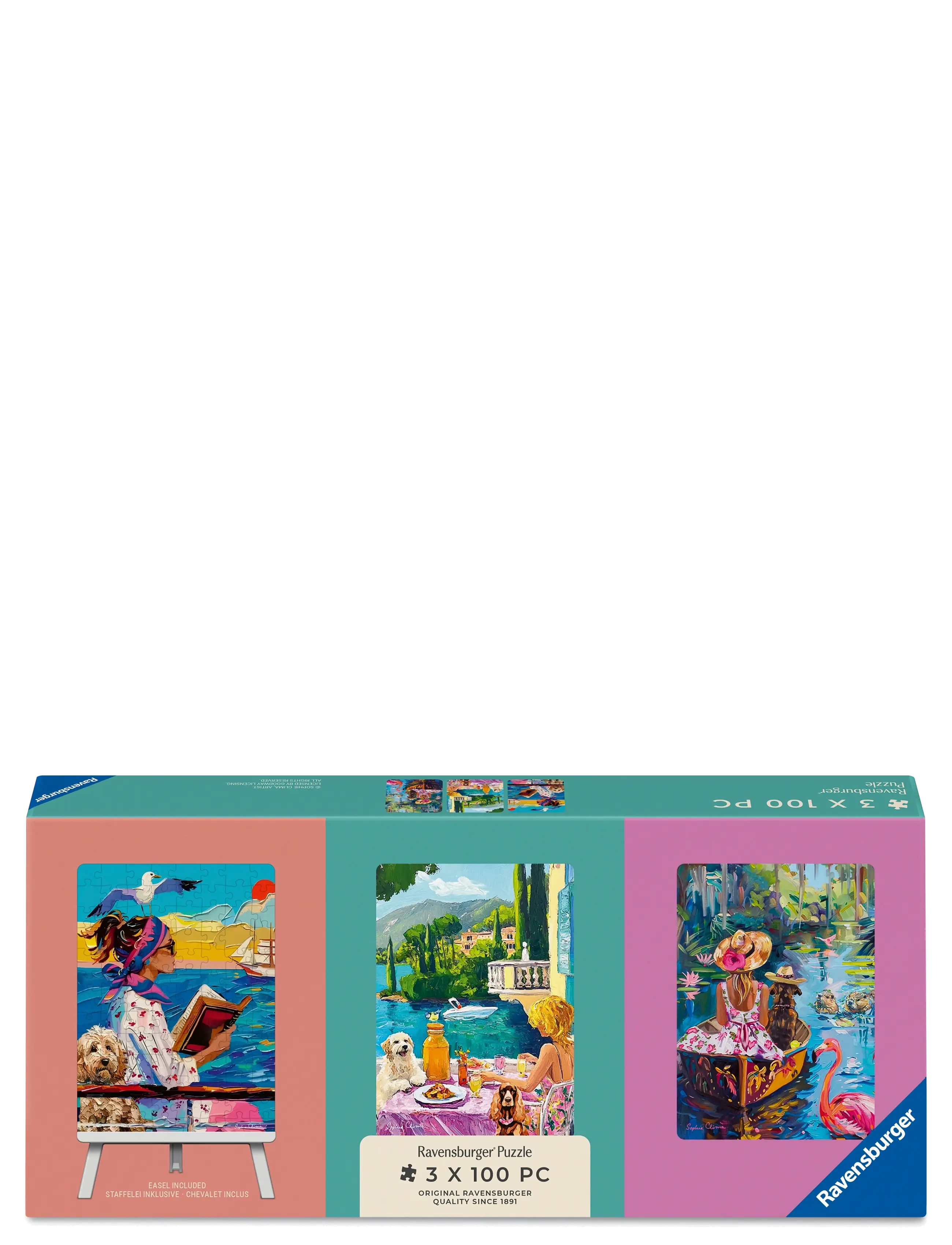Ravensburger Have Dog, Will Travel 3x100p - Legetøj - MULTI COLOURED / multi