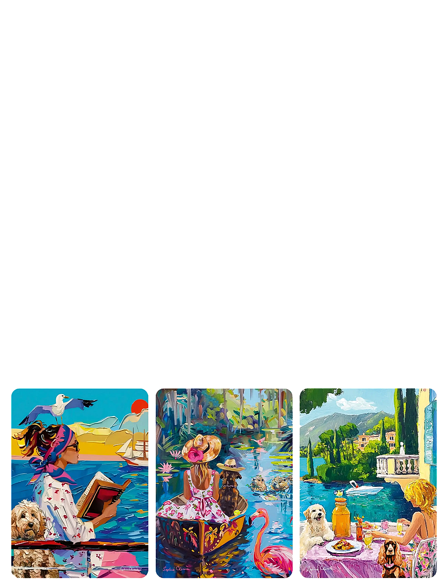 Ravensburger - Have Dog, Will Travel 3x100p - klassiska pussel - multi coloured - 1