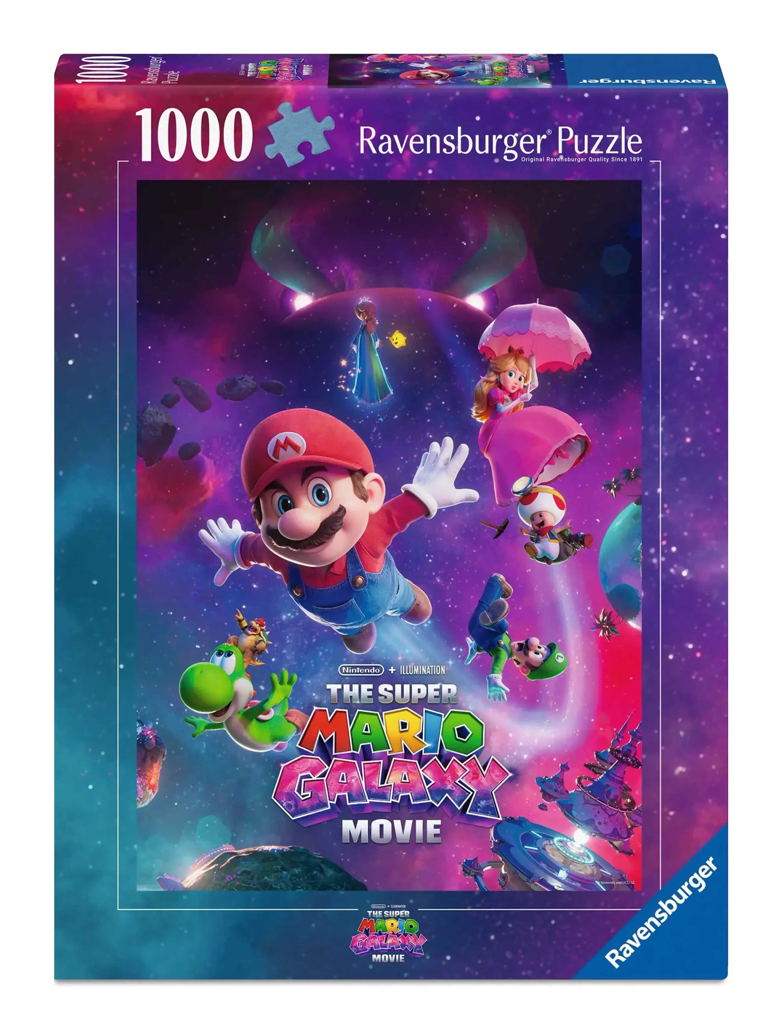 Ravensburger Super Mario Galaxy Movie 1000p - Legetøj - MULTI COLOURED / multi