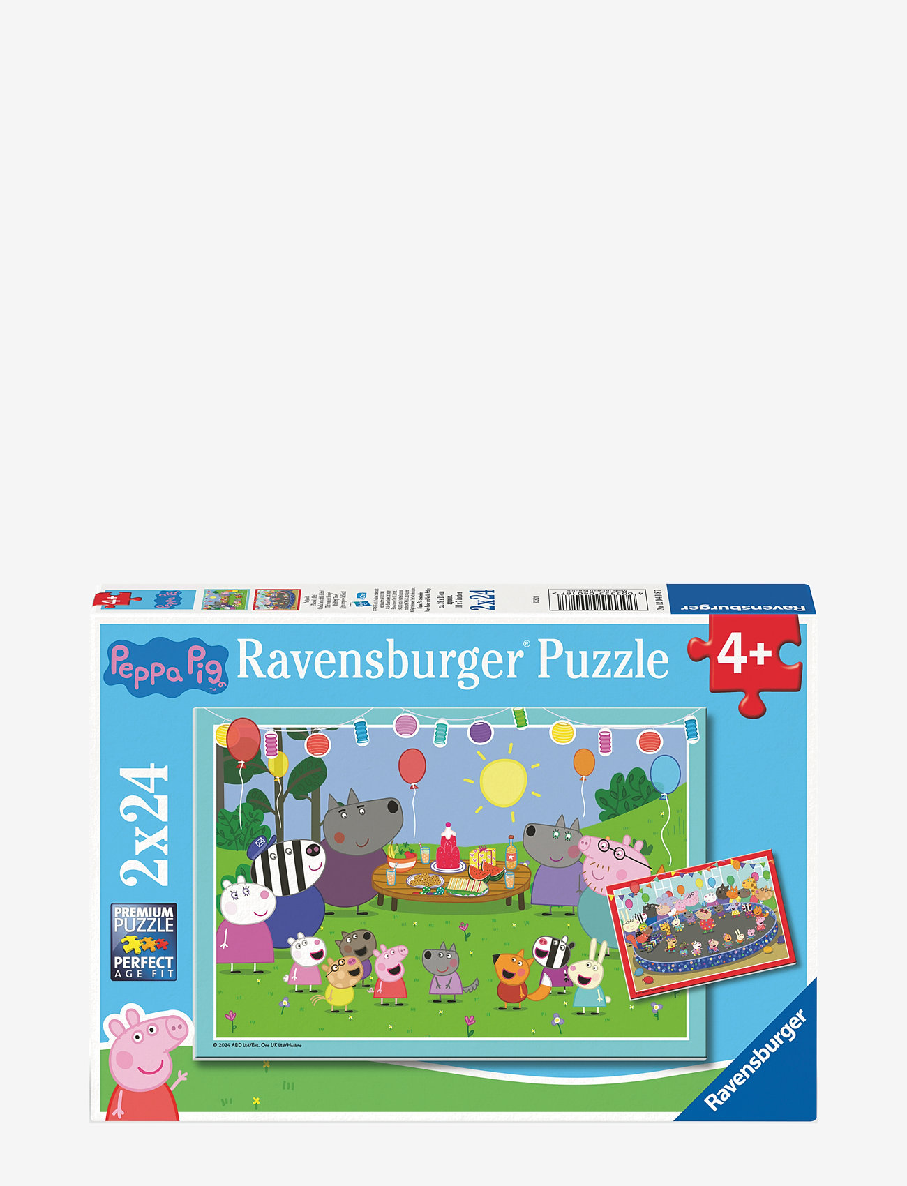 Ravensburger - Peppa Pig 2x24p - klassiska pussel - multi coloured - 0