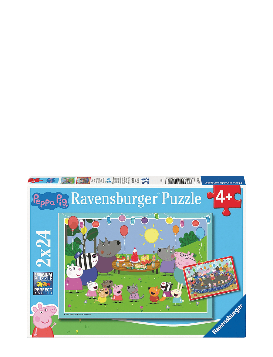 Ravensburger - Peppa Pig 2x24p - klassísk púsl - multi coloured - 0
