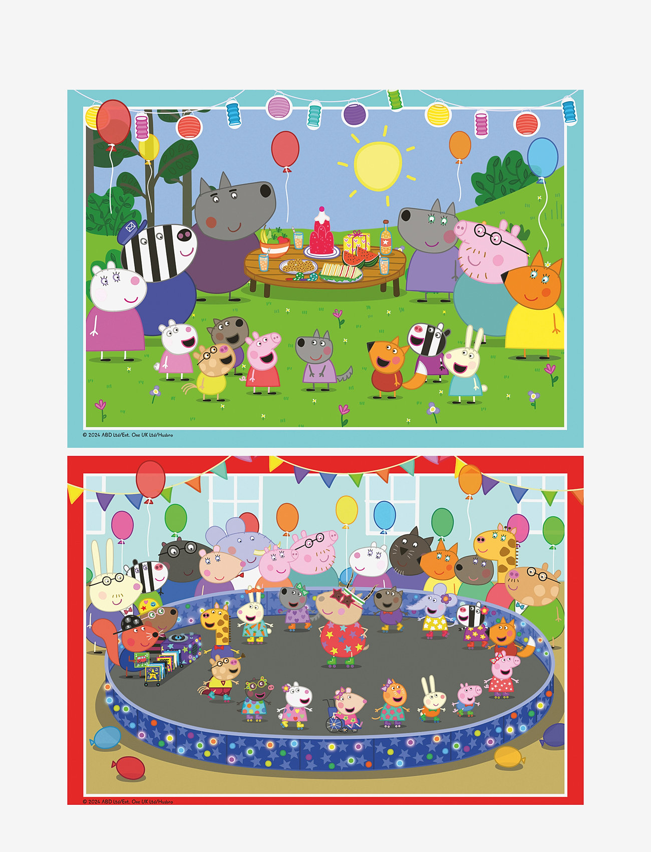 Ravensburger - Peppa Pig 2x24p - klassiska pussel - multi coloured - 1