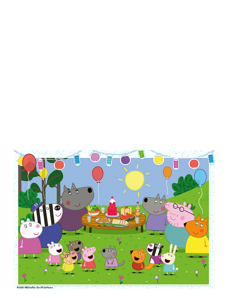 Ravensburger - Peppa Pig 2x24p - klassísk púsl - multi coloured - 2