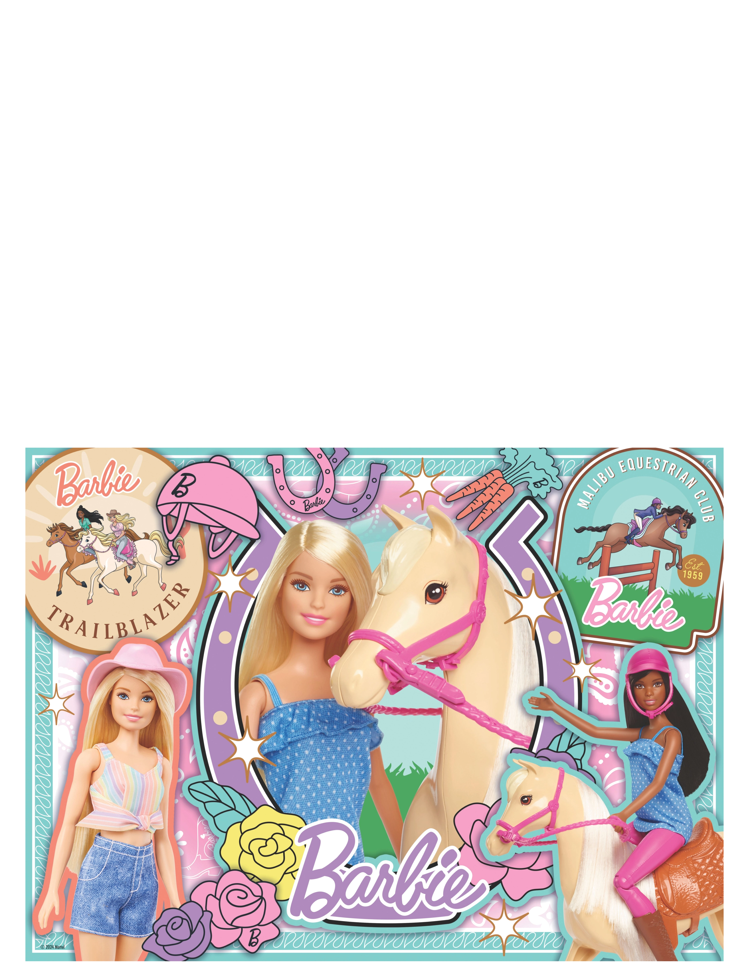 Ravensburger - Barbie 100p - klassiske puslespil - multi coloured - 1