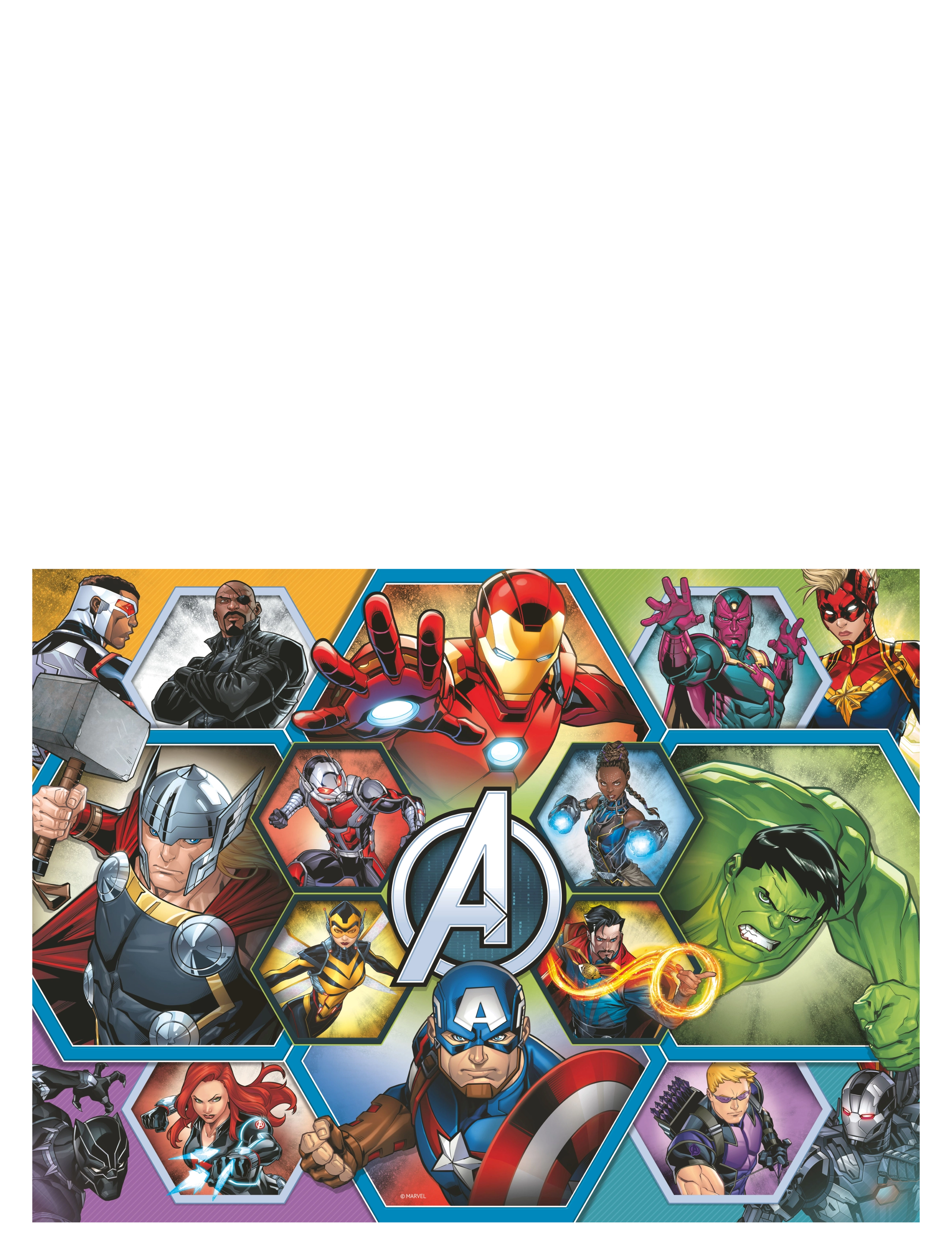 Ravensburger - Marvel Avengers 100p - klassiset palapelit - multi coloured - 1