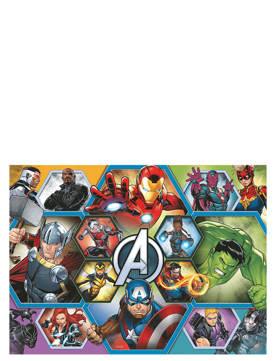 Ravensburger - Marvel Avengers 100p - klassísk púsl - multi coloured - 1