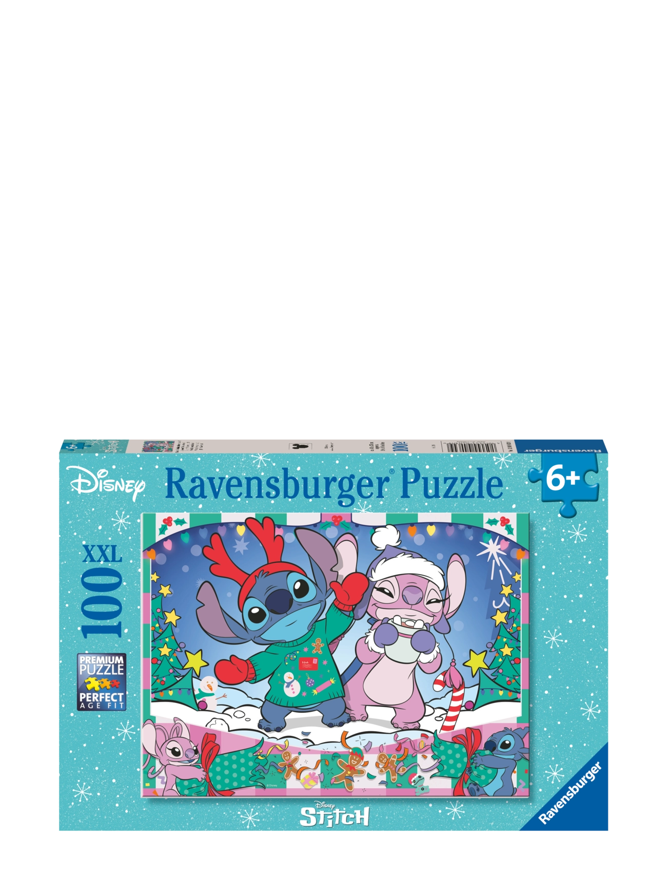 Ravensburger Disney Stitch Christmas 100p - Puslespil - MULTI COLOURED / multi