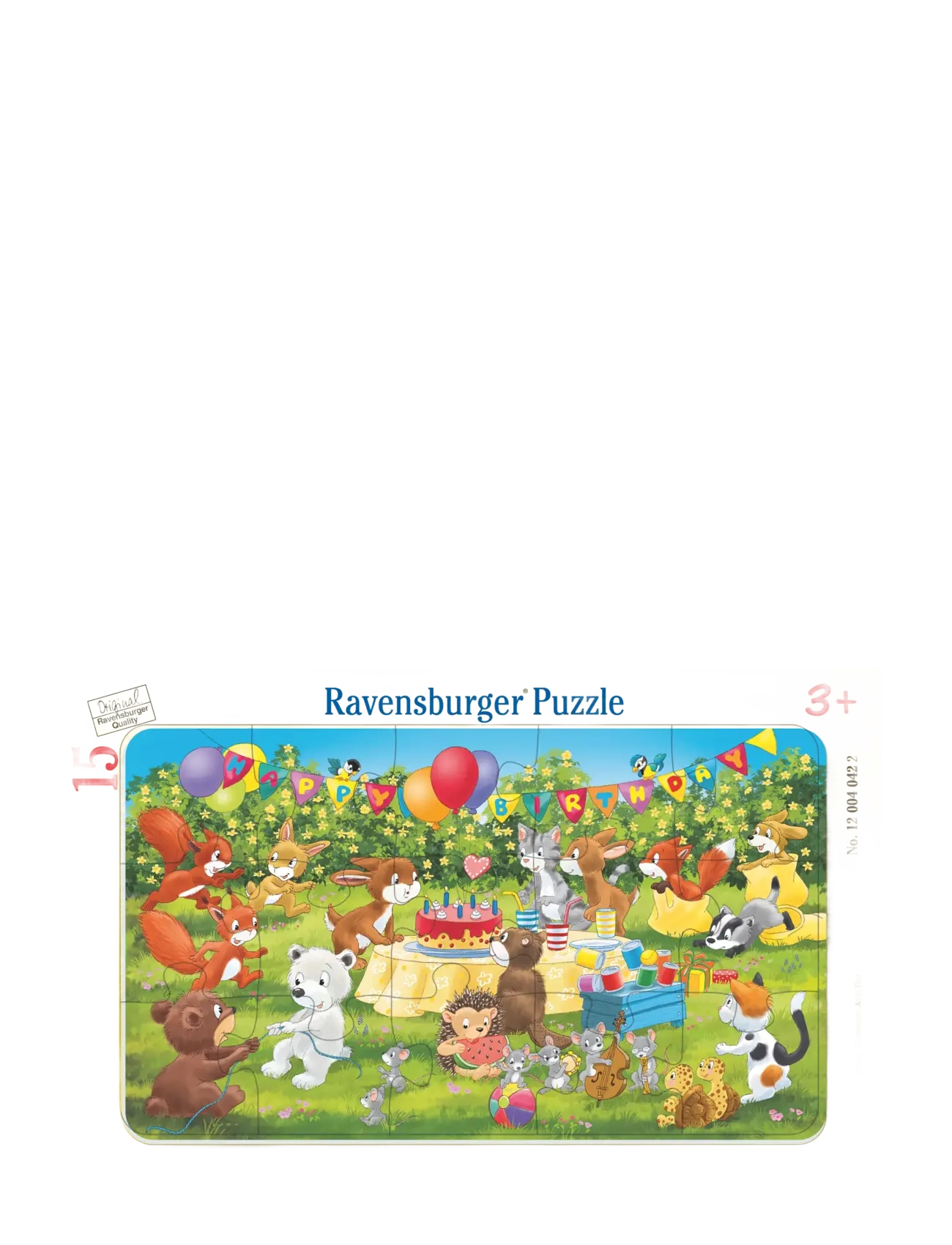 Ravensburger Animal Birthday Party 15p - App deal - MULTI COLOURED / multi