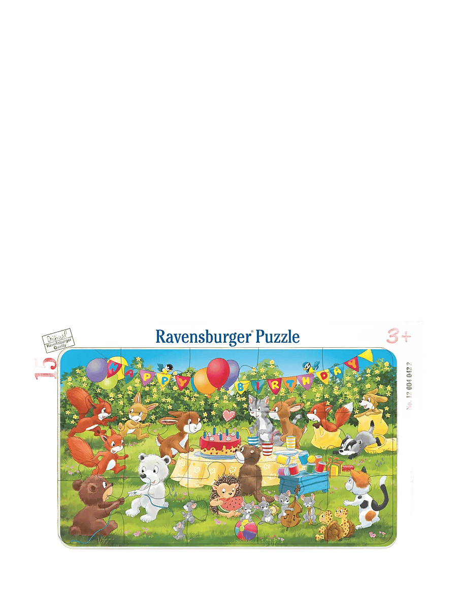 Ravensburger - Animal Birthday Party 15p - klassísk púsl - multi coloured - 0