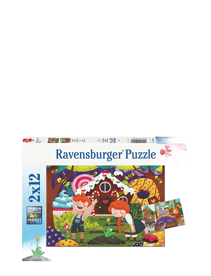 Ravensburger - Fairy Tales 2x12p - klassísk púsl - multi coloured - 0