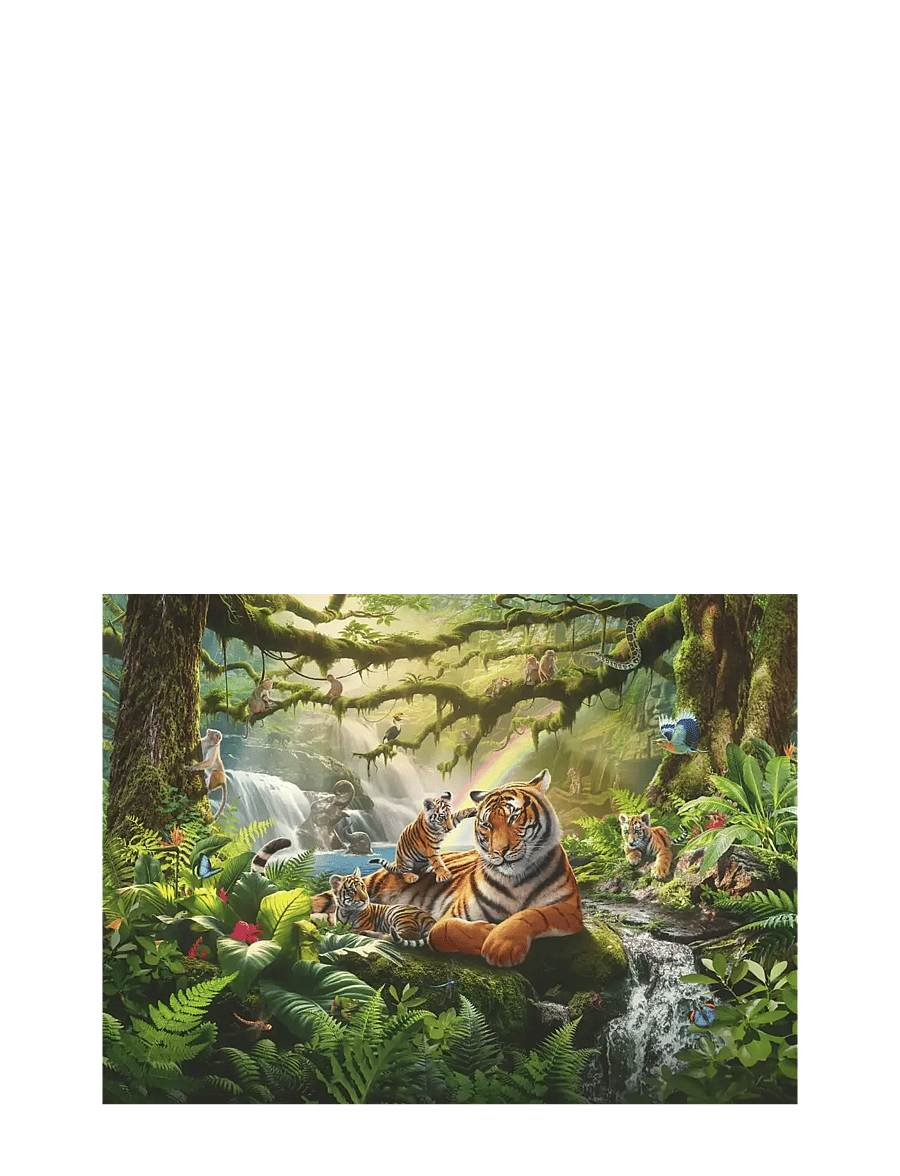 Ravensburger - Wildlife Wonders 300p - klassiska pussel - multi coloured - 1