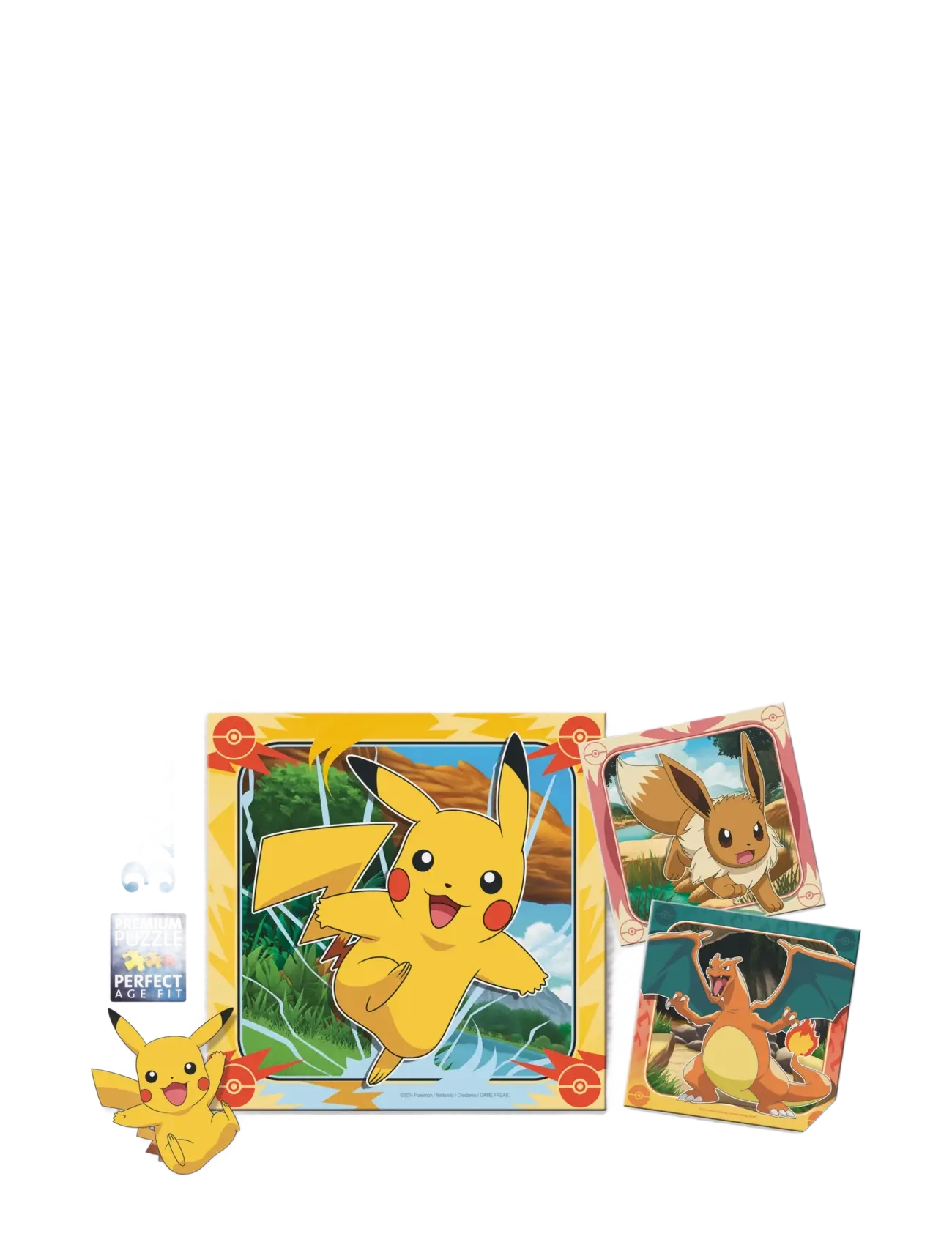 Ravensburger Pokémon 3x49p - 4 for 3 - MULTI COLOURED / multi