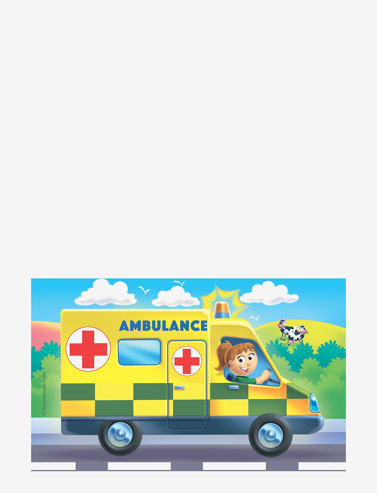 Ravensburger - Rescue vehicles 2/3/4/5p - classic puzzles - multi coloured - 1