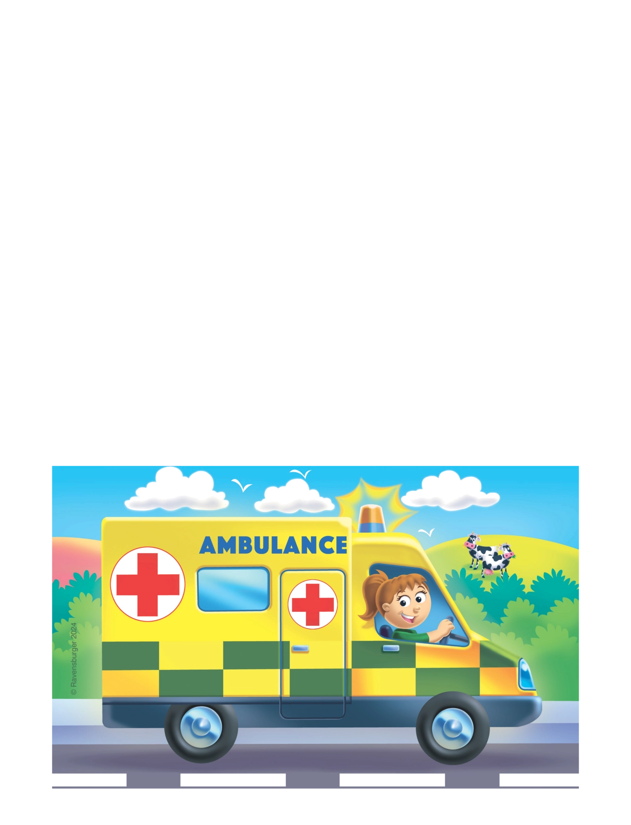 Ravensburger - Rescue vehicles 2/3/4/5p - klassiske puslespil - multi coloured - 1