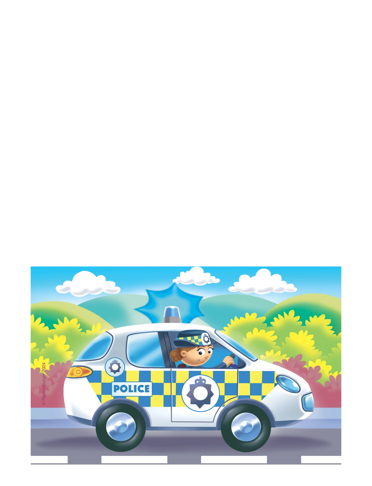 Ravensburger - Rescue vehicles 2/3/4/5p - klassiske puslespil - multi coloured - 2