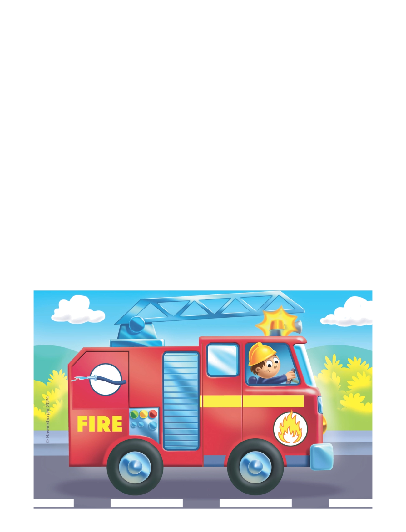 Ravensburger - Rescue vehicles 2/3/4/5p - klassiske puslespil - multi coloured - 3