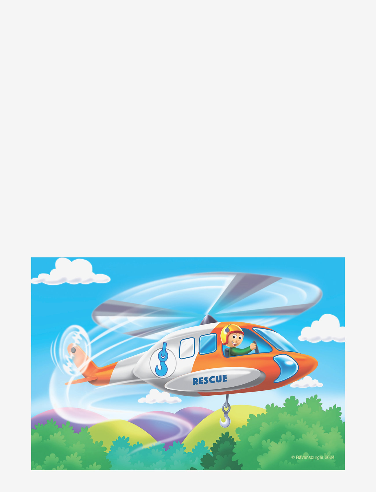 Ravensburger - Rescue vehicles 2/3/4/5p - classic puzzles - multi coloured - 4
