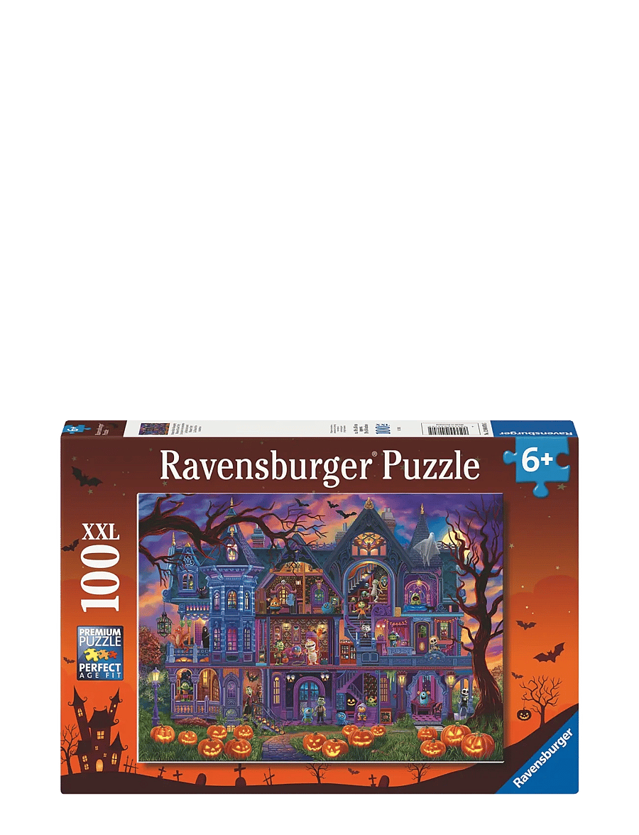 Ravensburger - Monster House Party 100p - klassísk púsl - multi coloured - 0