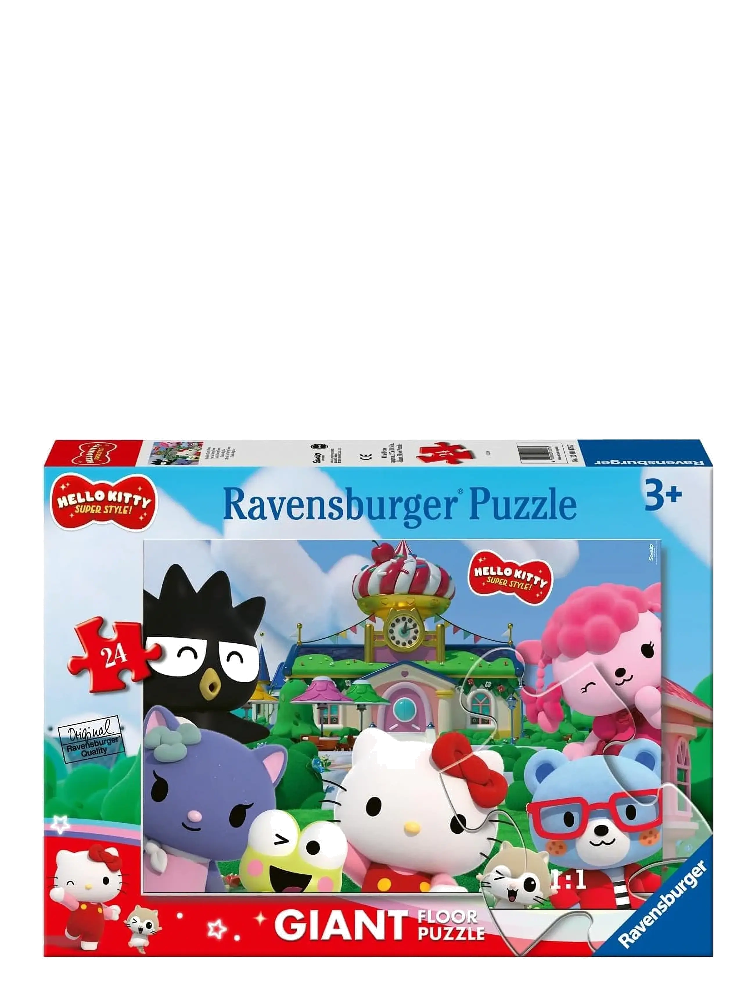 Ravensburger Hello Kitty Giant Floor 24P, One Size, Multi/patterned, Puslespil > Klassiske Puslespil, Børn