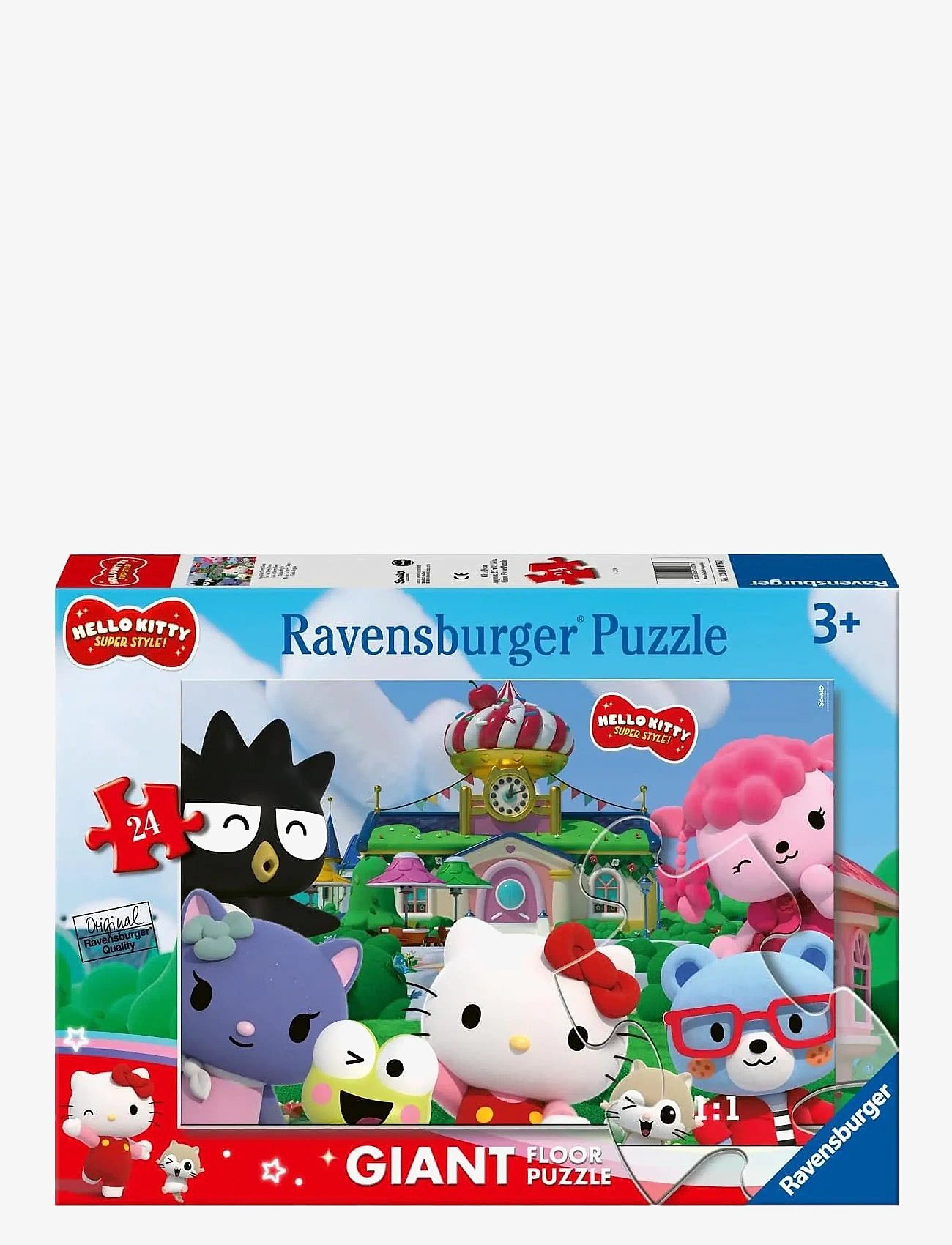 Ravensburger - Hello Kitty Giant floor 24p - klassiske puslespil - multi coloured - 0
