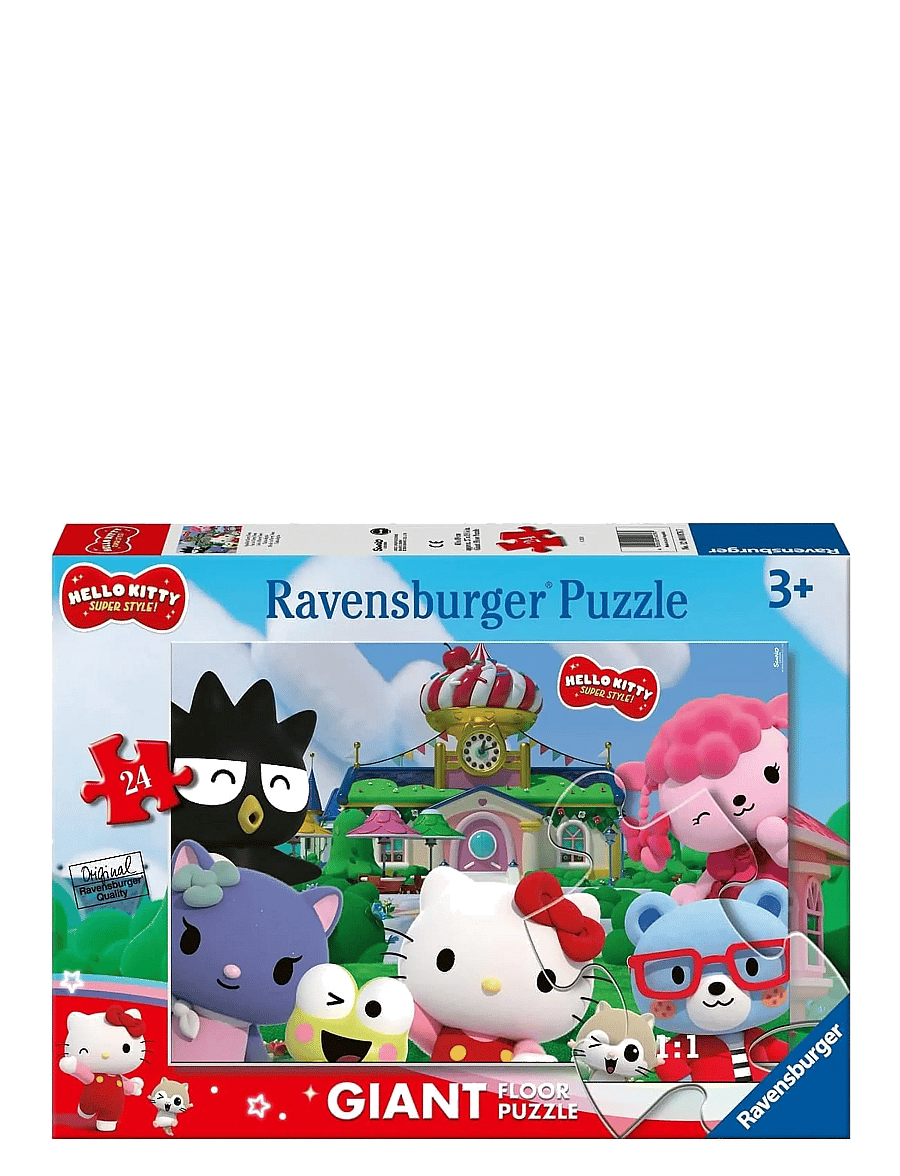 Ravensburger - Hello Kitty Giant floor 24p - klassiske puslespil - multi coloured - 0
