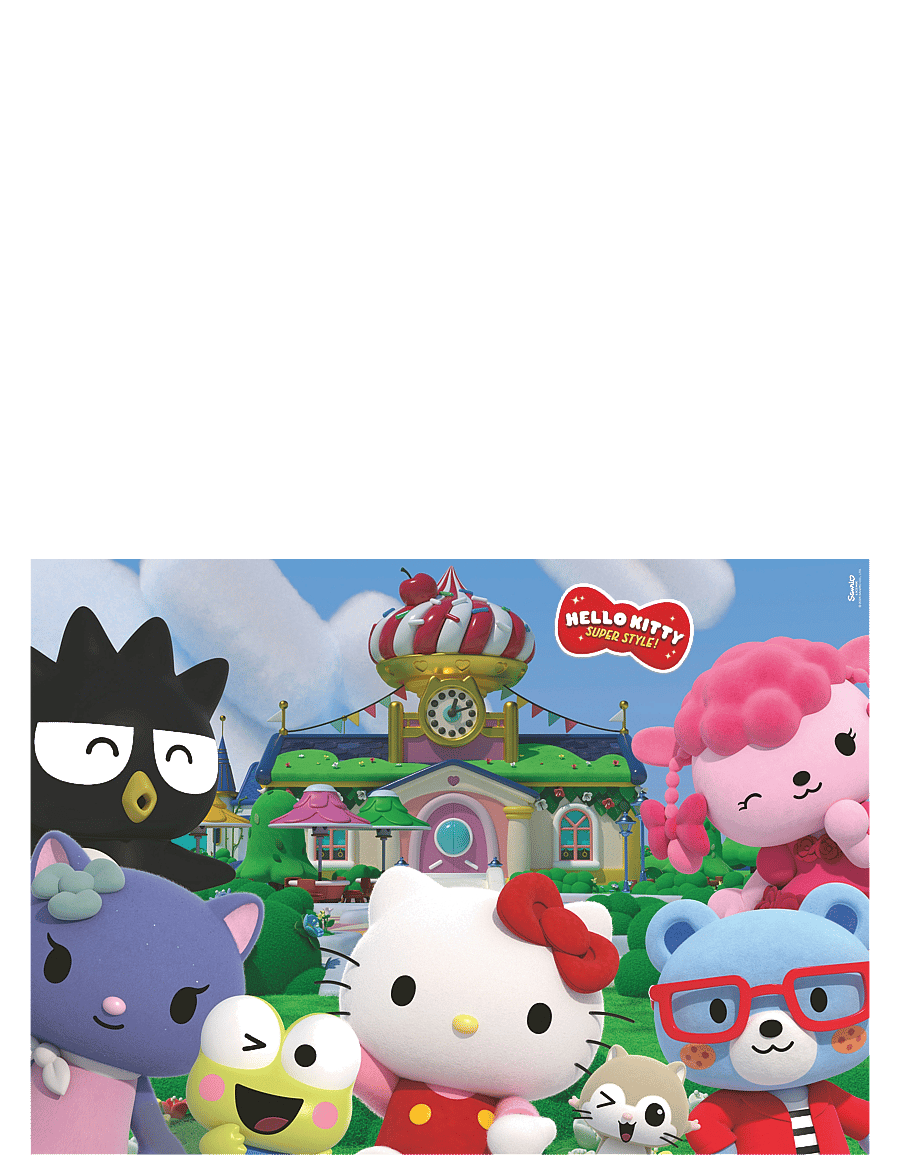 Ravensburger - Hello Kitty Giant floor 24p - klassiske puslespil - multi coloured - 1