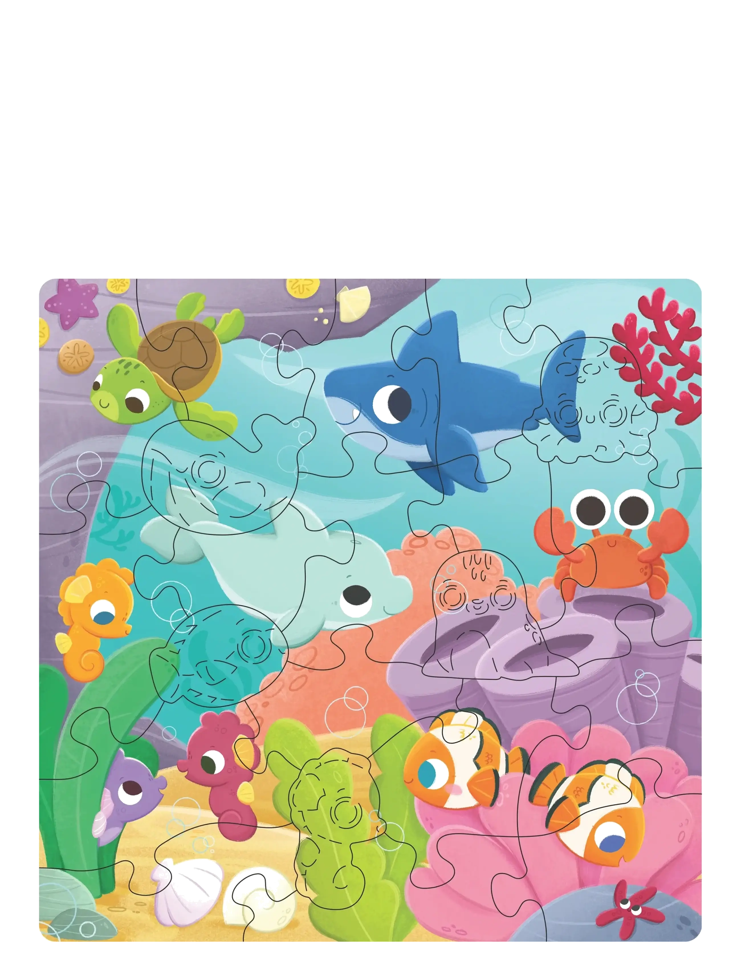 Ravensburger - WOODEN Underwater 22p - trépúsl - multi coloured - 1