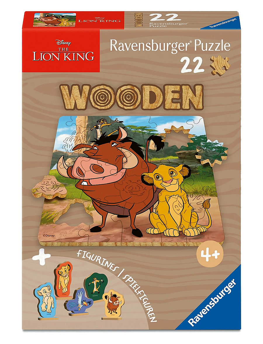 Ravensburger - WOODEN Disney 22p - träpussel - multi coloured - 0