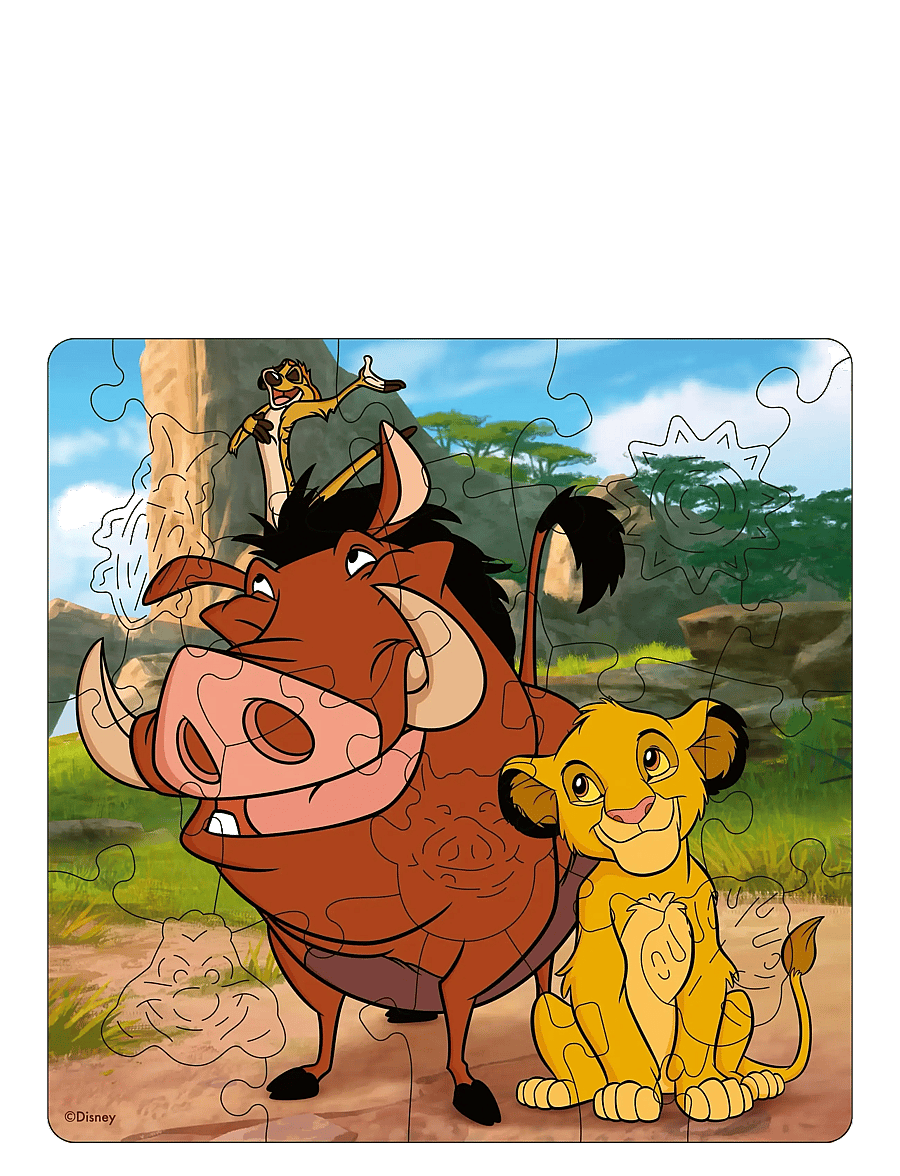 Ravensburger - WOODEN Disney 22p - träpussel - multi coloured - 1
