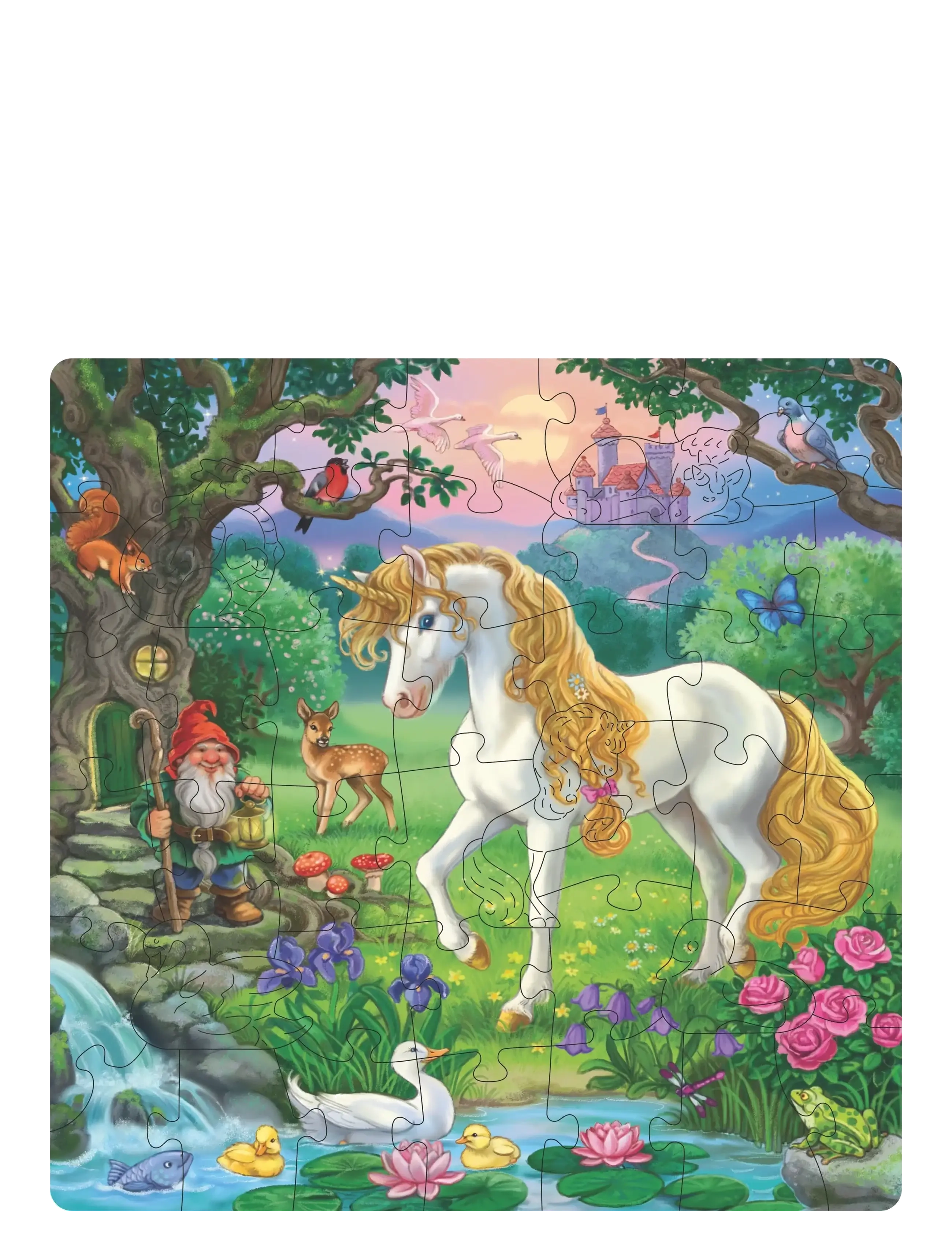 Ravensburger - WOODEN Unicorn 44p - puiset palapelit - multi coloured - 1