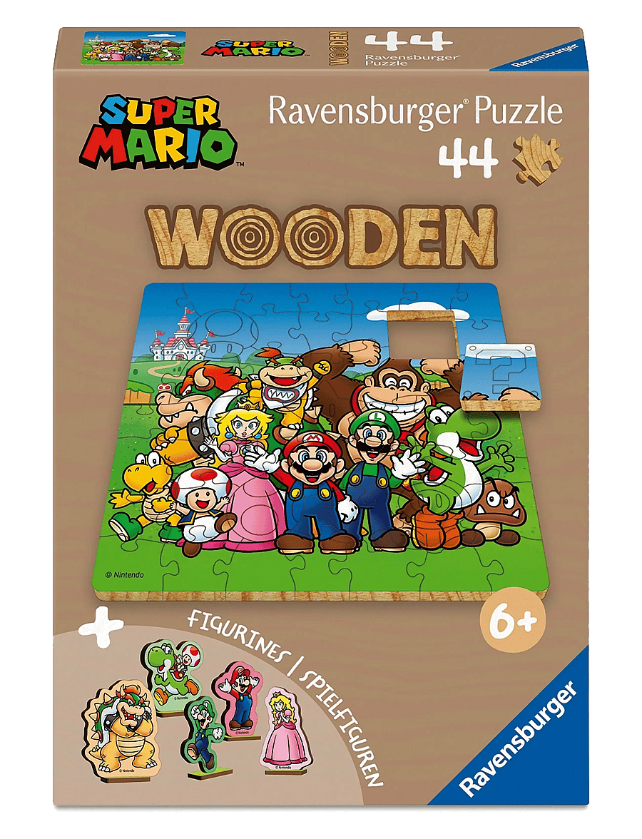 Ravensburger - WOODEN Super Mario 44p - träpussel - multi coloured - 0