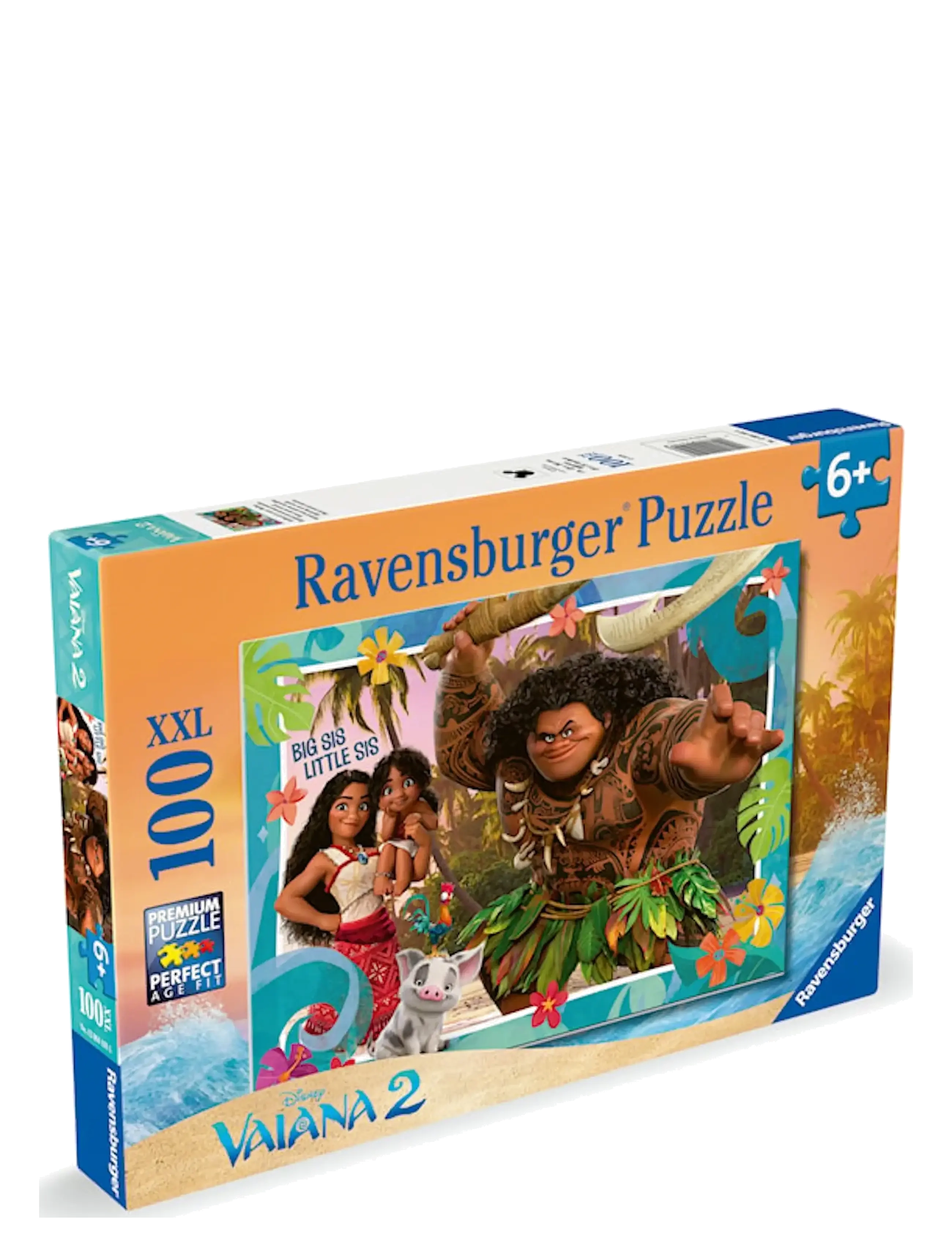 Ravensburger - Disney Vaiana 2 100p - klassiske puslespil - multi coloured - 1