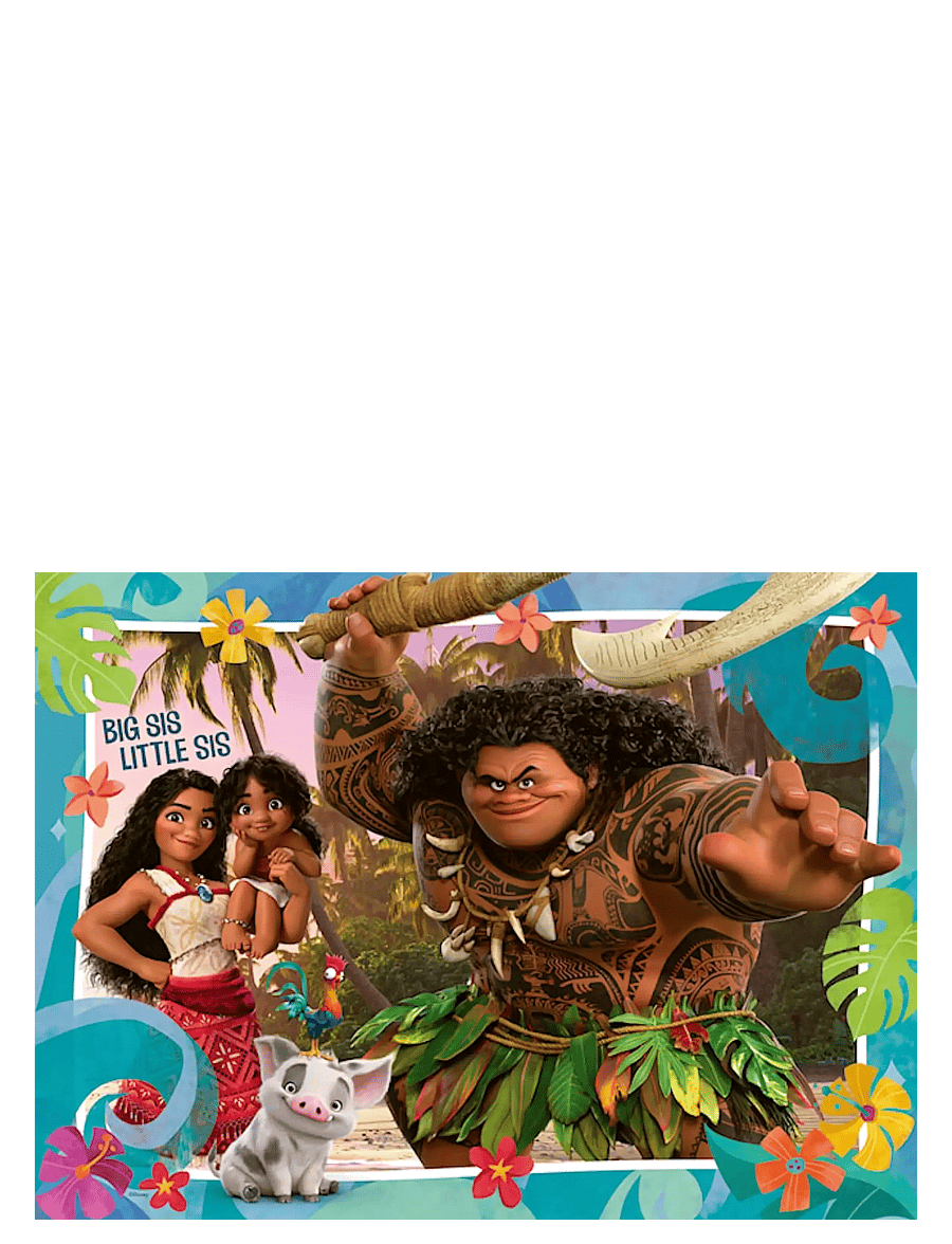 Ravensburger - Disney Vaiana 2 100p - klassiske puslespil - multi coloured - 2