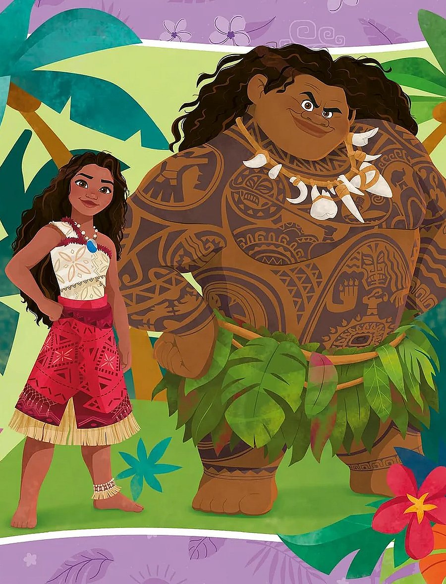 Ravensburger - Disney Vaiana 2 3x49p - klassiske puslespill - multi coloured - 3