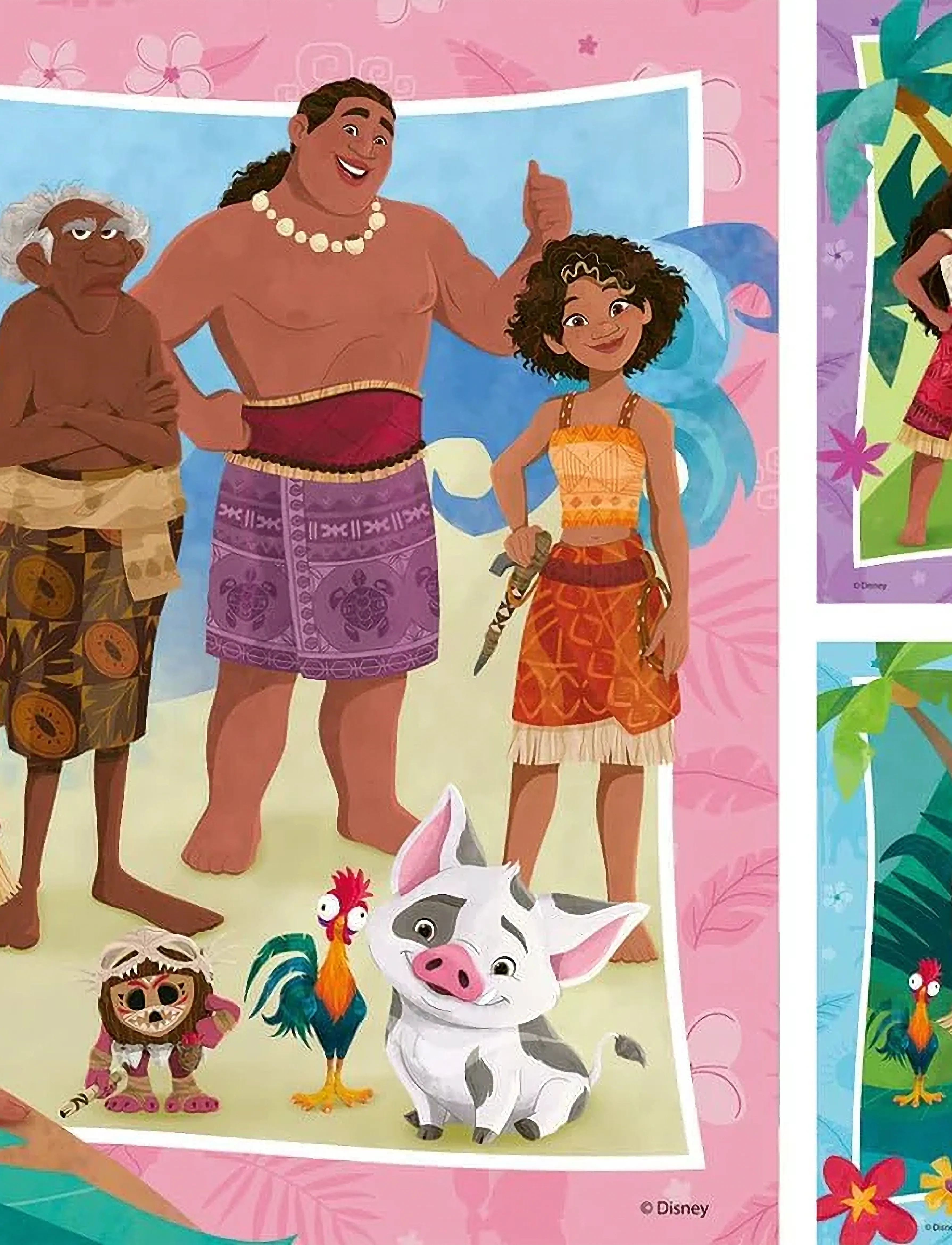 Ravensburger - Disney Vaiana 2 3x49p - klassiset palapelit - multi coloured - 4
