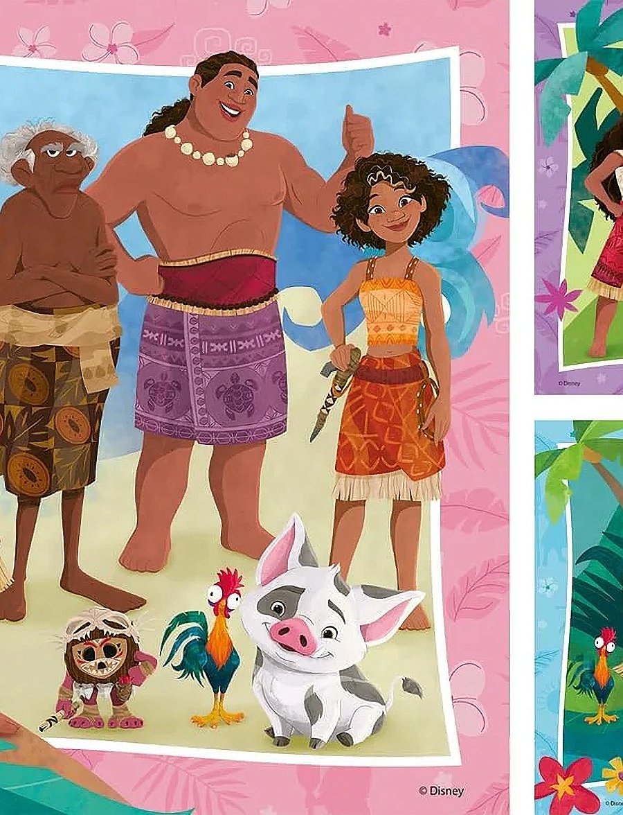 Ravensburger - Disney Vaiana 2 3x49p - klassiske puslespill - multi coloured - 4