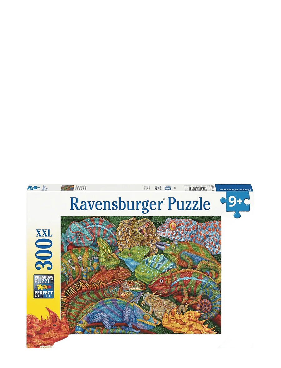 Ravensburger - Riveting Reptiles 300p - klassísk púsl - multi coloured - 0