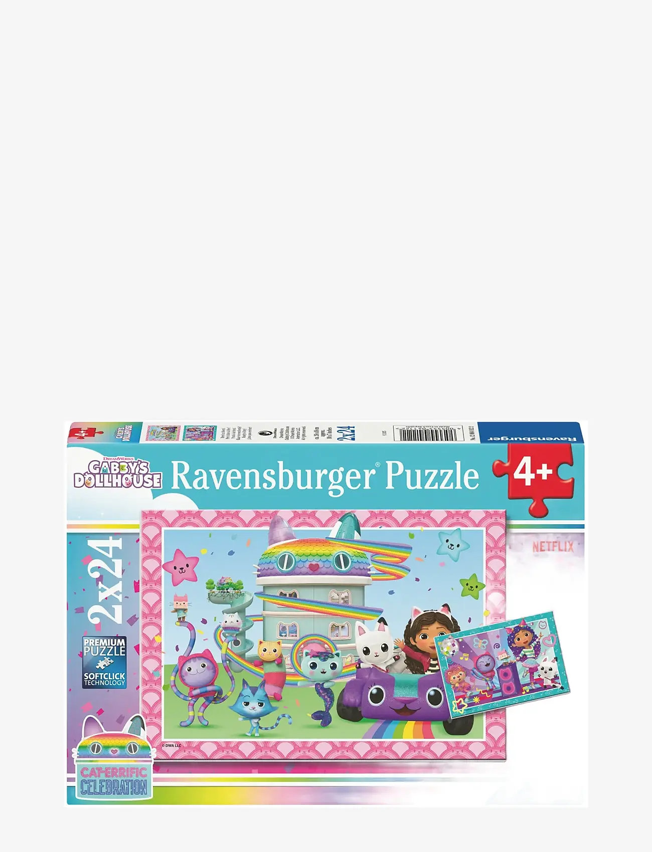 Ravensburger - Gabby's Dollhouse 2x24p - classic puzzles - multi coloured - 0