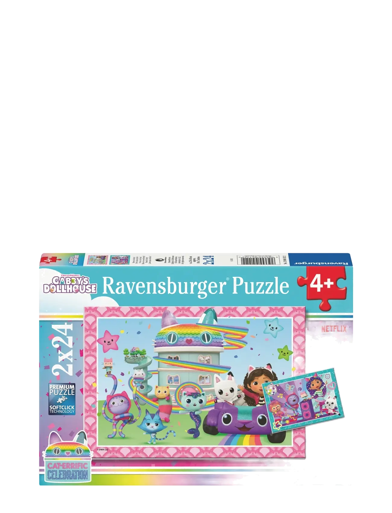 Ravensburger Gabby's Dollhouse 2x24p - Legetøj - MULTI COLOURED / multi