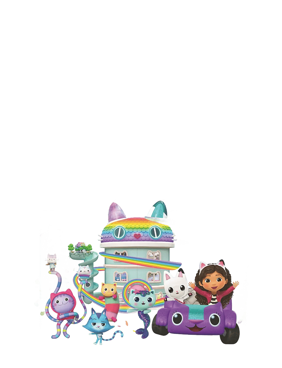 Ravensburger - Gabby's Dollhouse 2x24p - klassiske puslespil - multi coloured - 2
