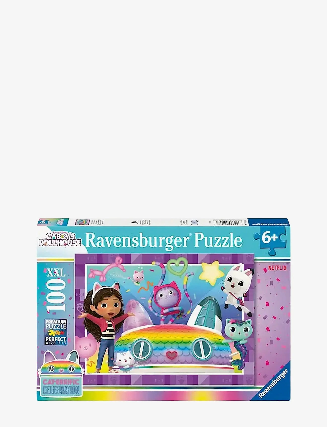 Ravensburger - Gabby's Dollhouse 100p XXL - klassiske puslespil - multi coloured - 0