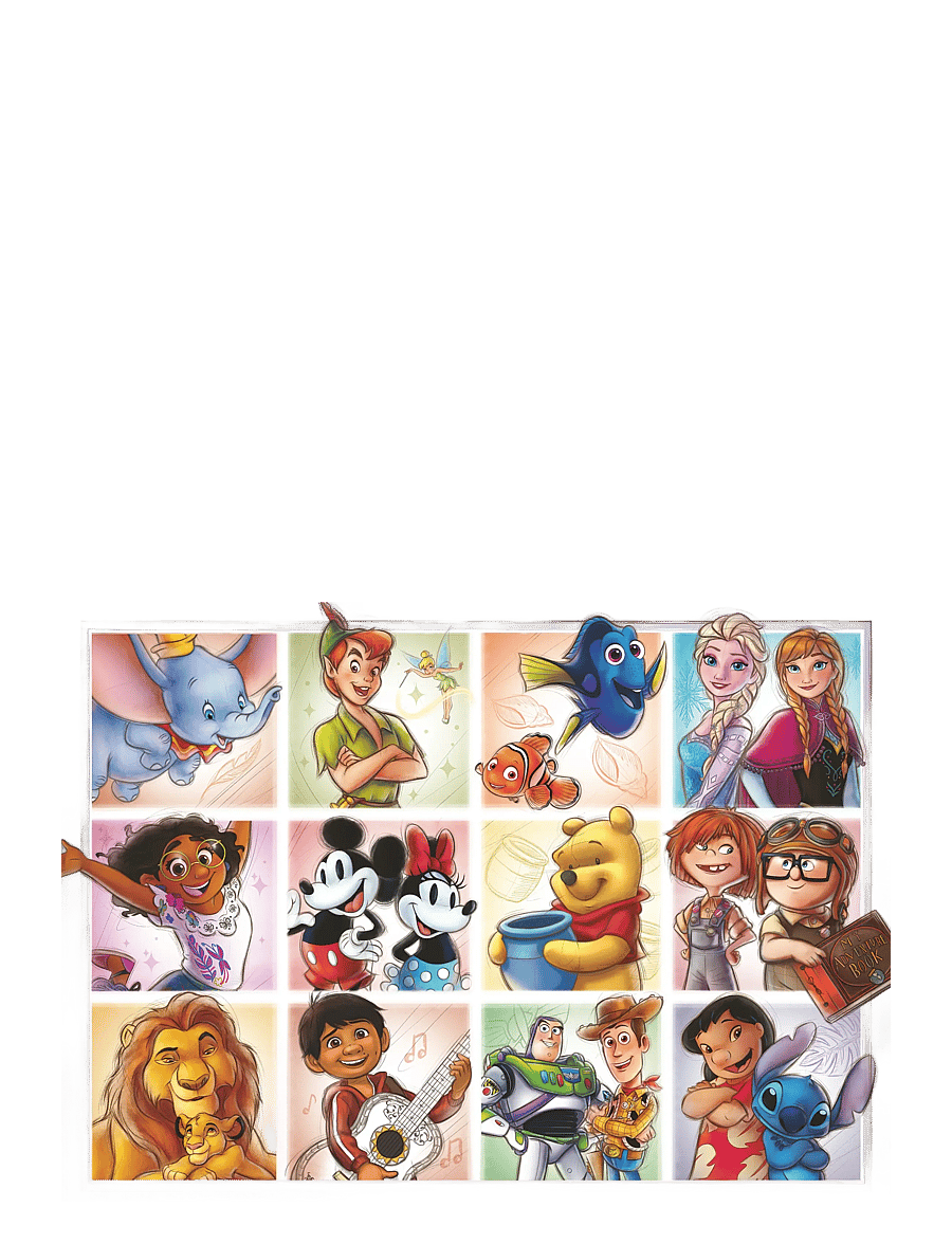 Ravensburger - Disney Multicharacter 100p XXL - klassísk púsl - multi coloured - 1