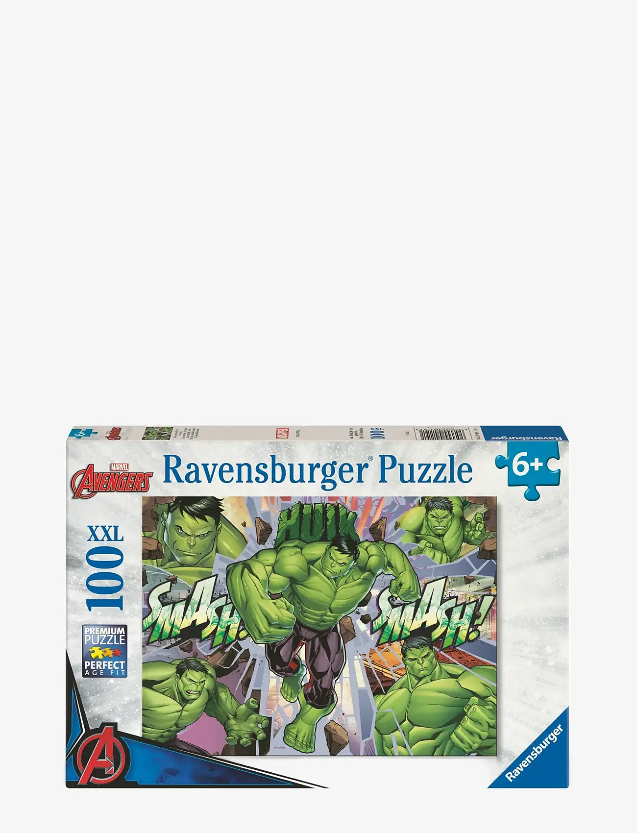 Ravensburger - Marvel Hulk 100p XXL - klassiske puslespil - multi coloured - 0