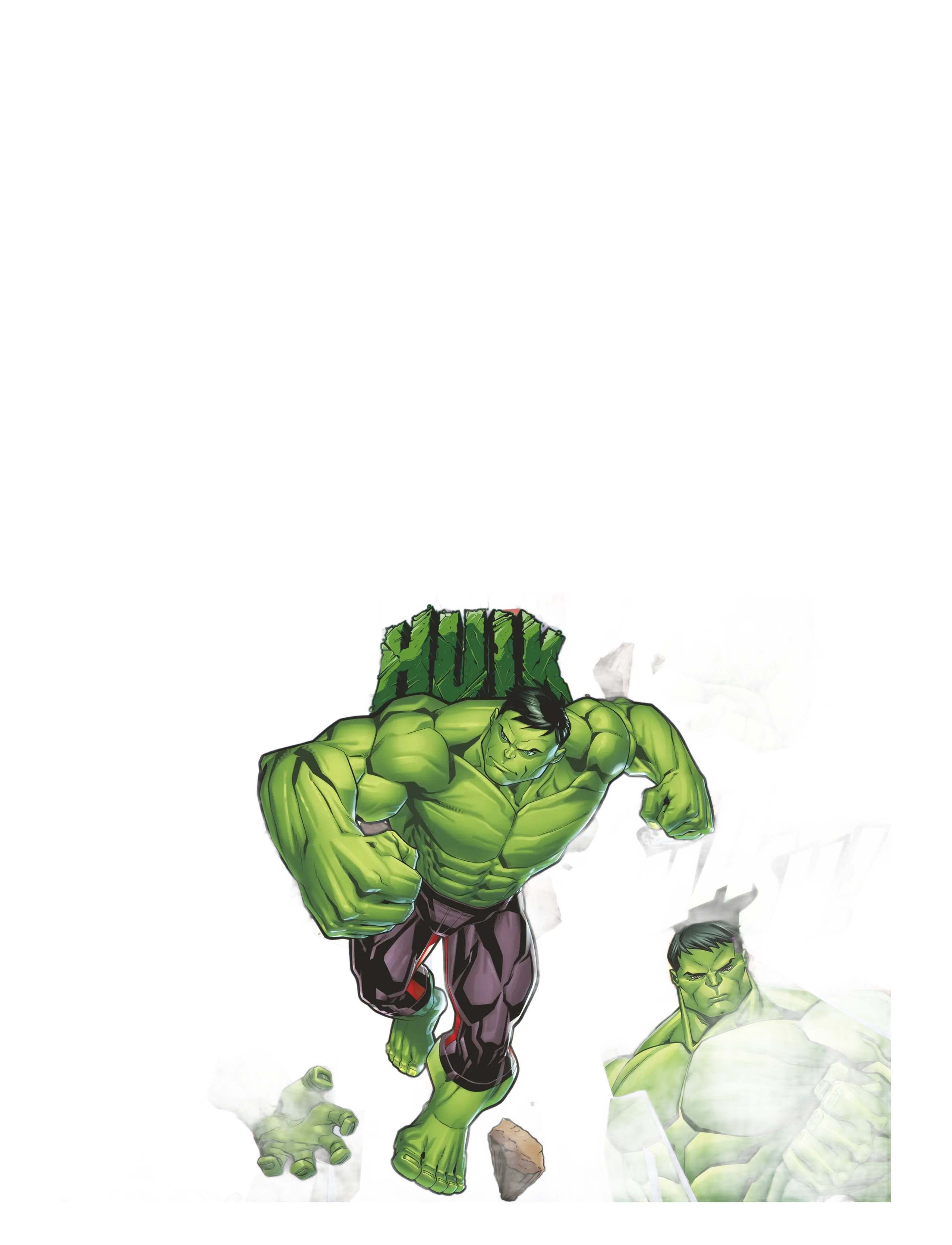 Ravensburger - Marvel Hulk 100p XXL - klassísk púsl - multi coloured - 1