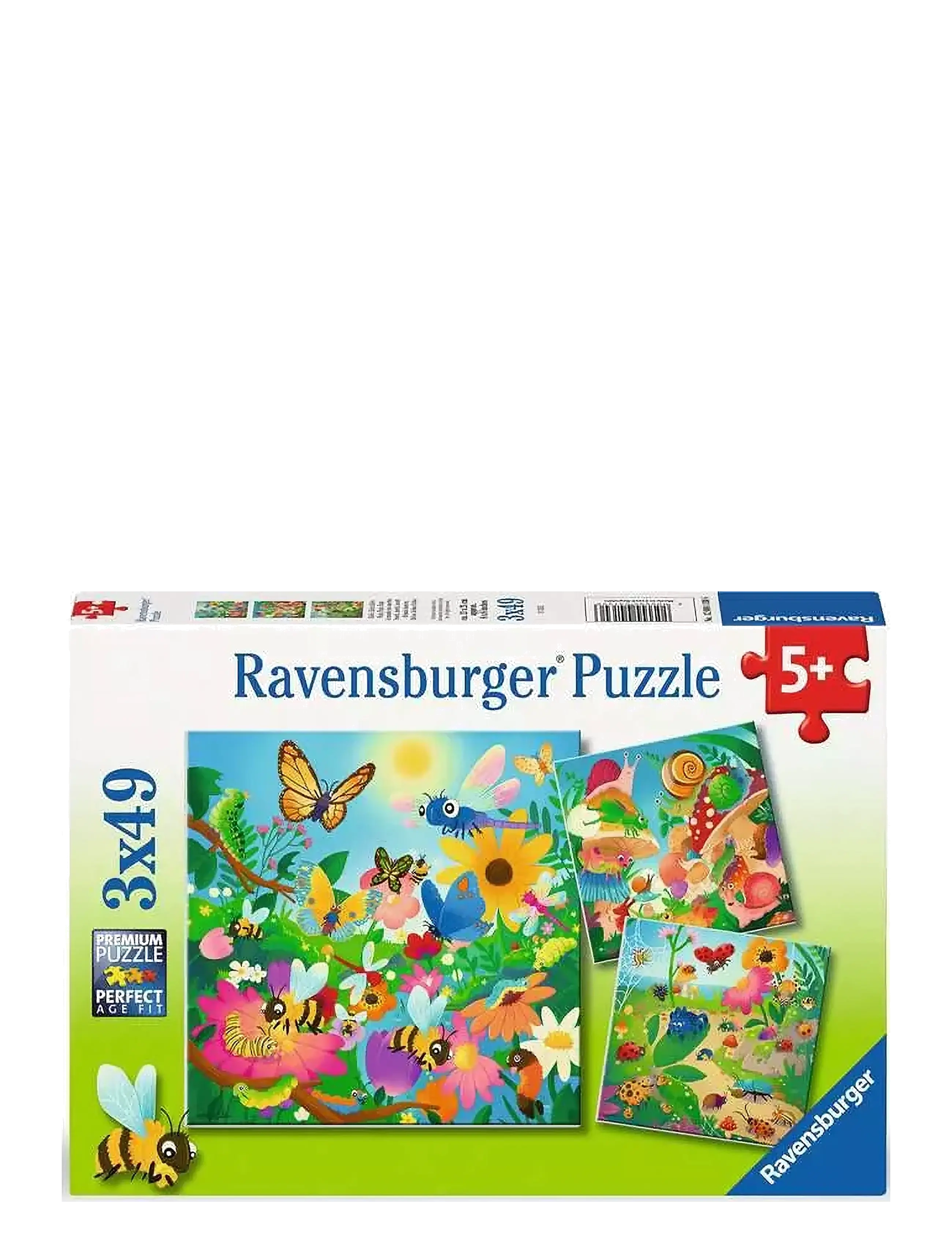 Ravensburger Bugs, Bugs, Bugs 3X49P, One Size, Multi/patterned, Puslespil > Klassiske Puslespil, Børn
