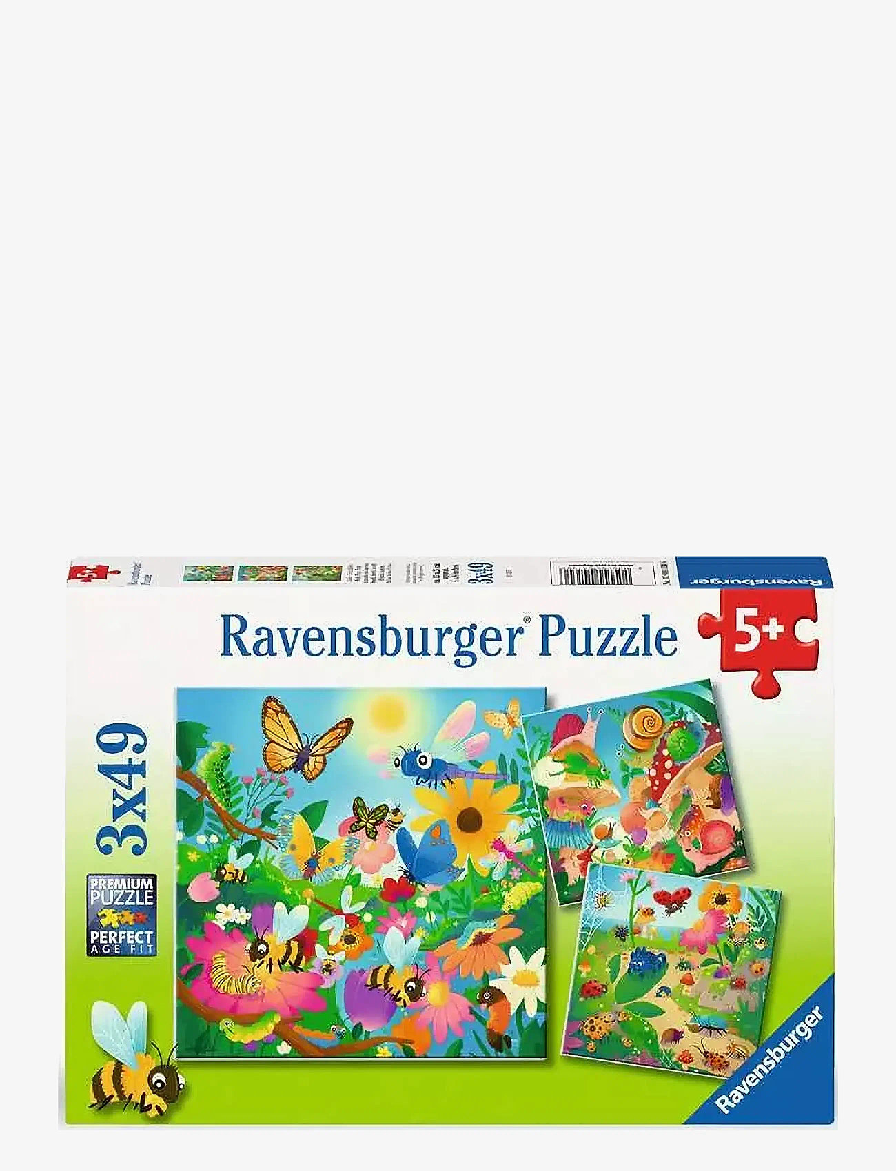 Ravensburger - Bugs, Bugs, Bugs 3x49p - klassiske puslespil - multi coloured - 0